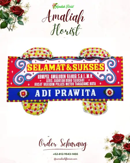 Papan Bunga Ucapan Selamat Luxury Wedding Venue Jakarta
